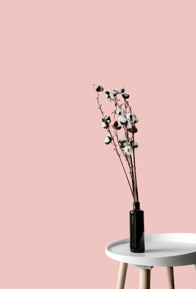 Papier peint intissé Lisse mat INSPIRE rose