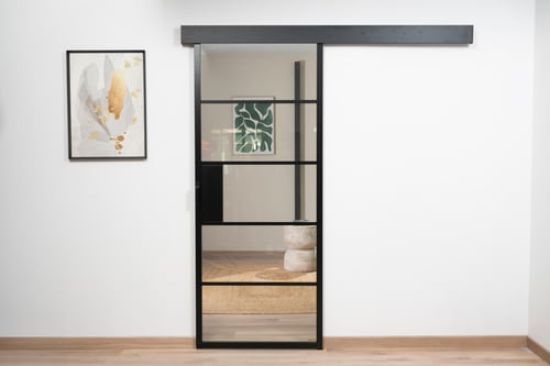 Puertas correderas de cristal