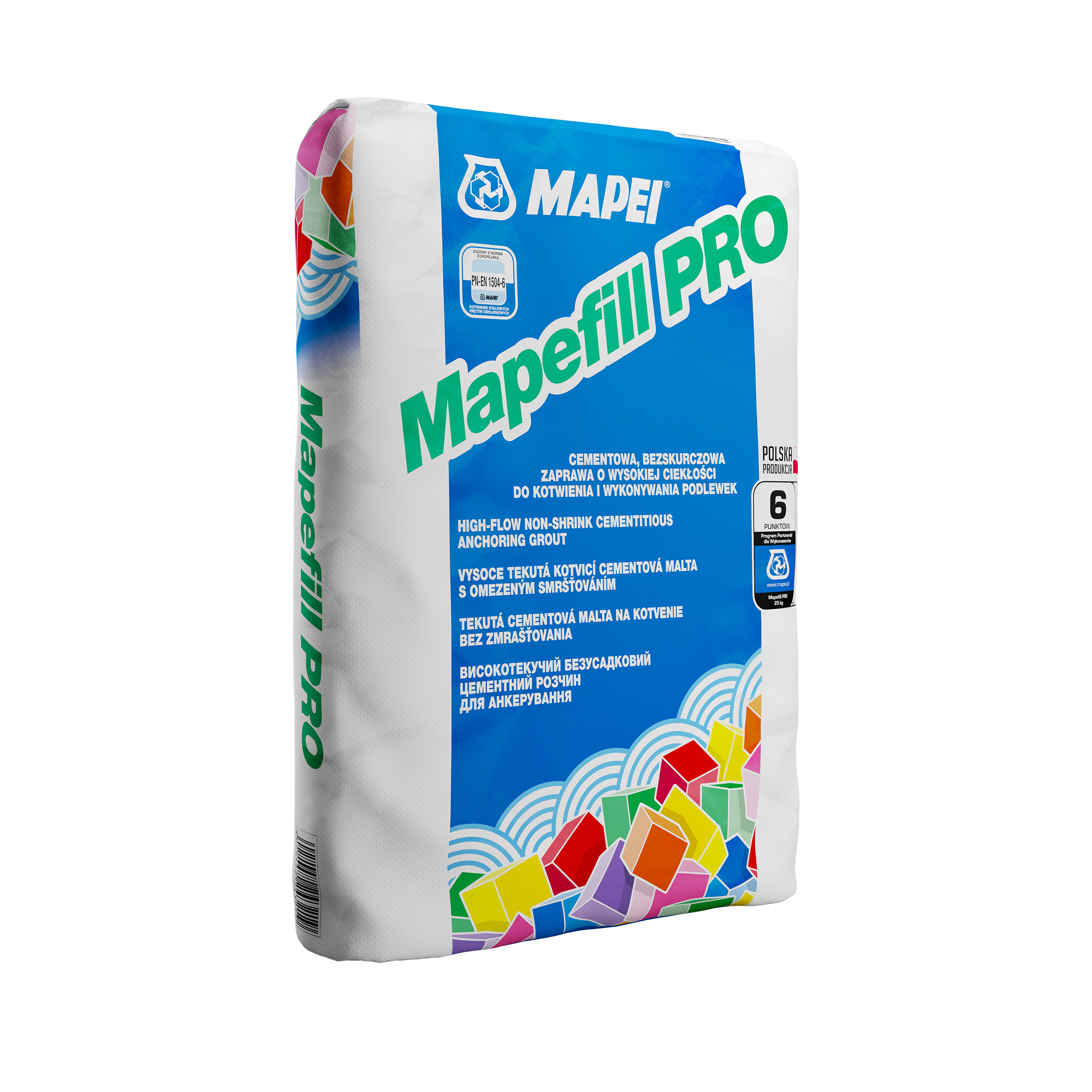 Zaprawa do podlewek MAPEFILL PRO 25 kg MAPEI