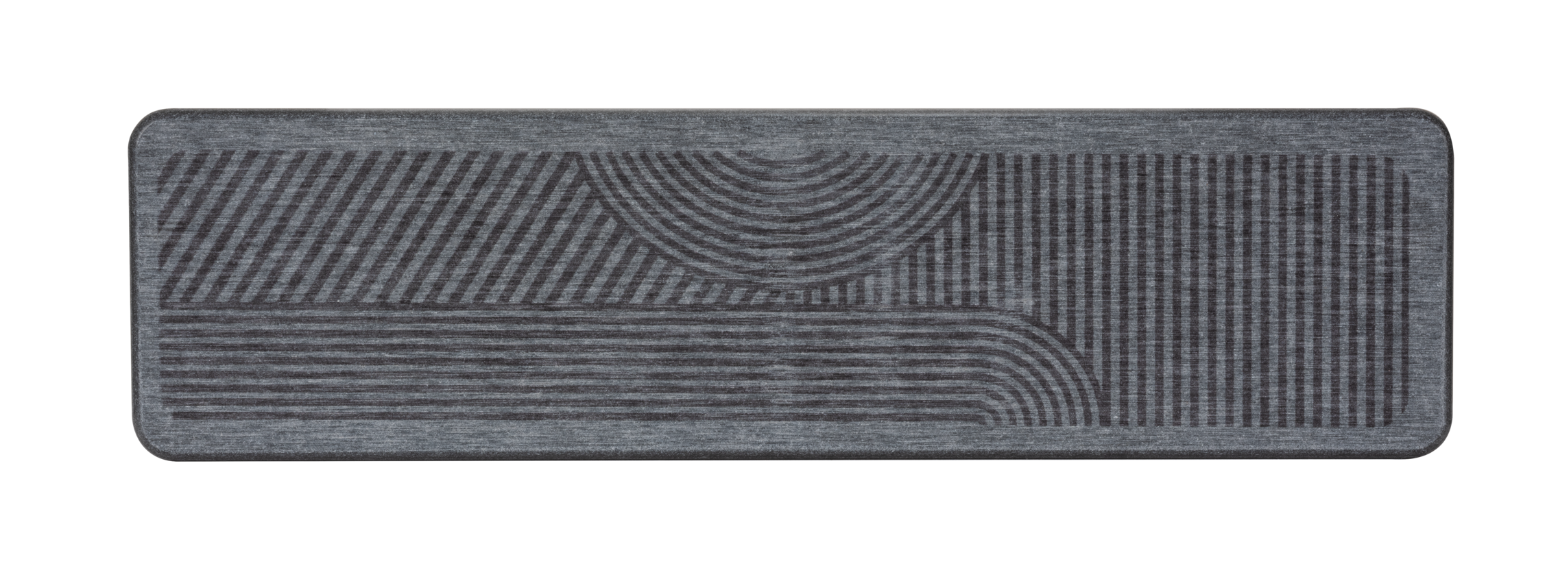 Tapete escorredor de louça 8x30 cm cinzento Wenko Damon - 40