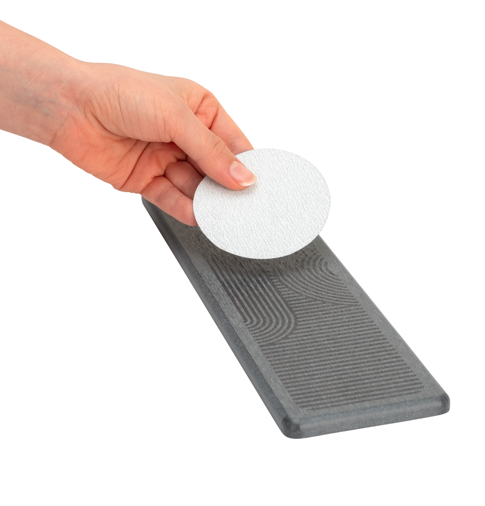 Tapete escorredor de louça 8x30 cm cinzento Wenko Damon - 7