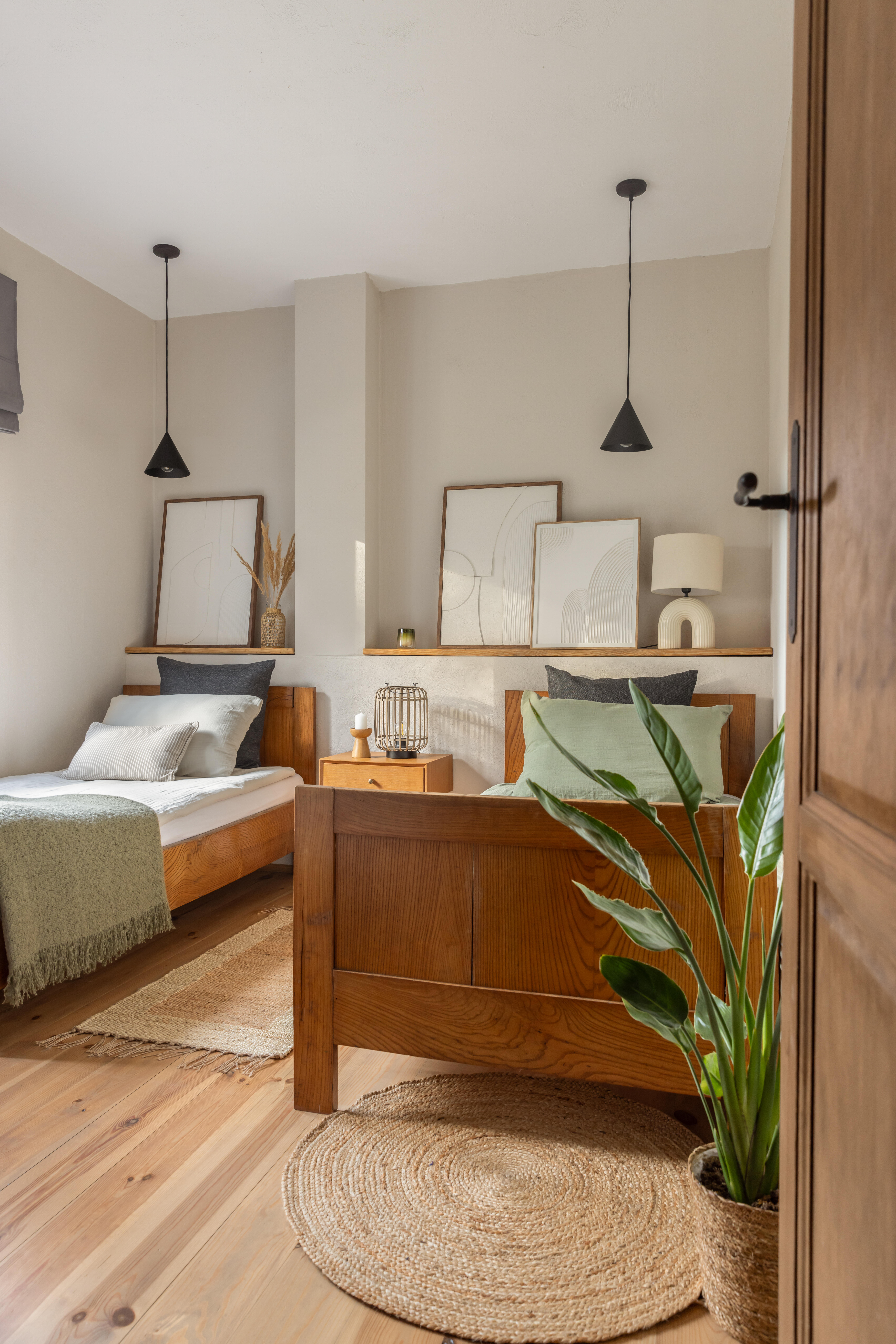 Pościel 200 x 220 cm bawełniana Today Nay Khaki zielona - 3