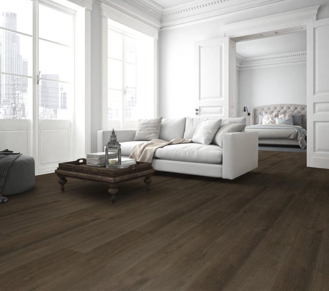 Pavimento vinílico lâmina de SPC click flutuante Pompidou premium Aspecta 7 mm com base