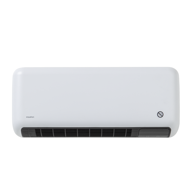 Radiateur soufflant céramique mobile électrique CLEAR 2000 W Equation blanc