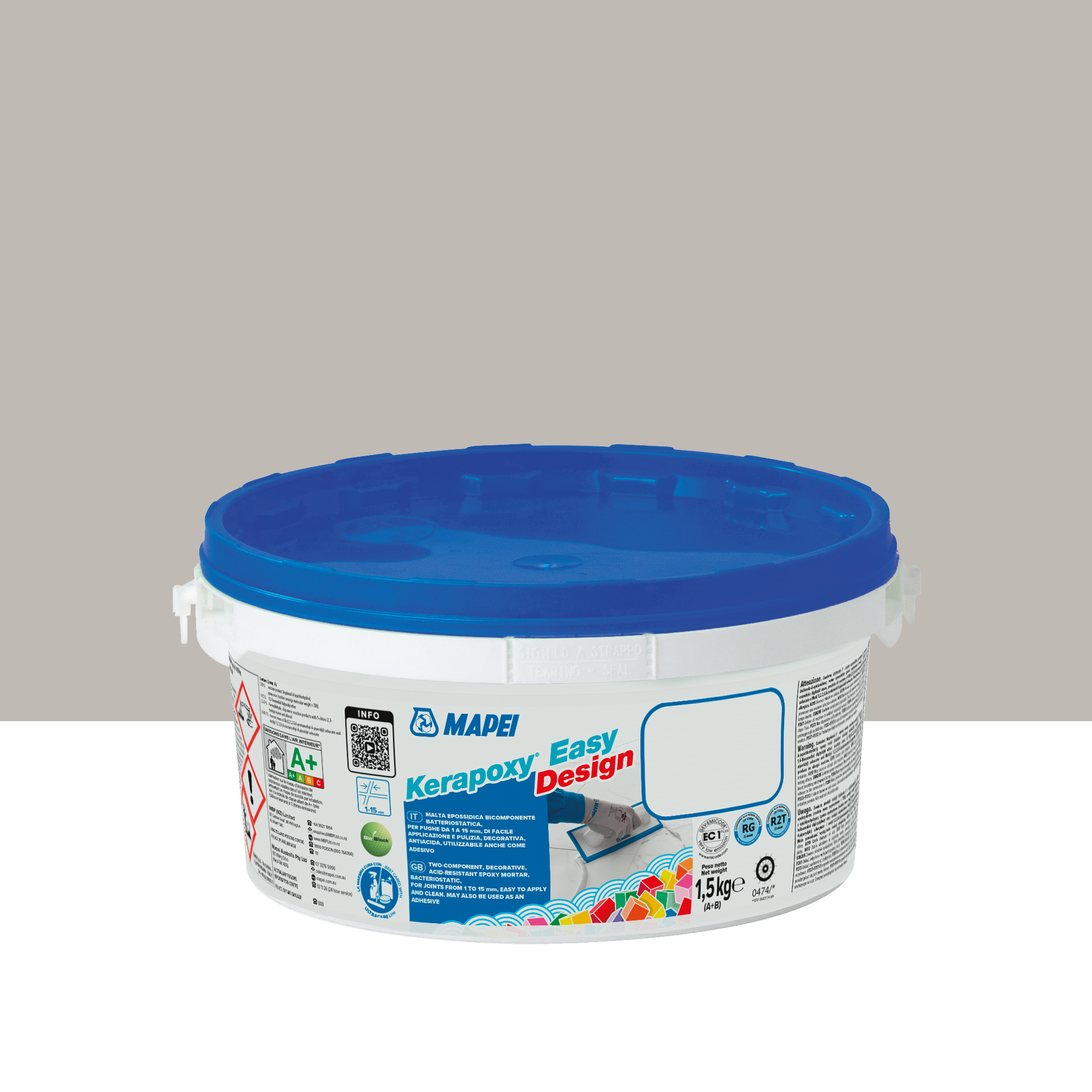 Fuga epoksydowa Kerapoxy Easy Design 110 manhatan 1.5 kg Mapei
