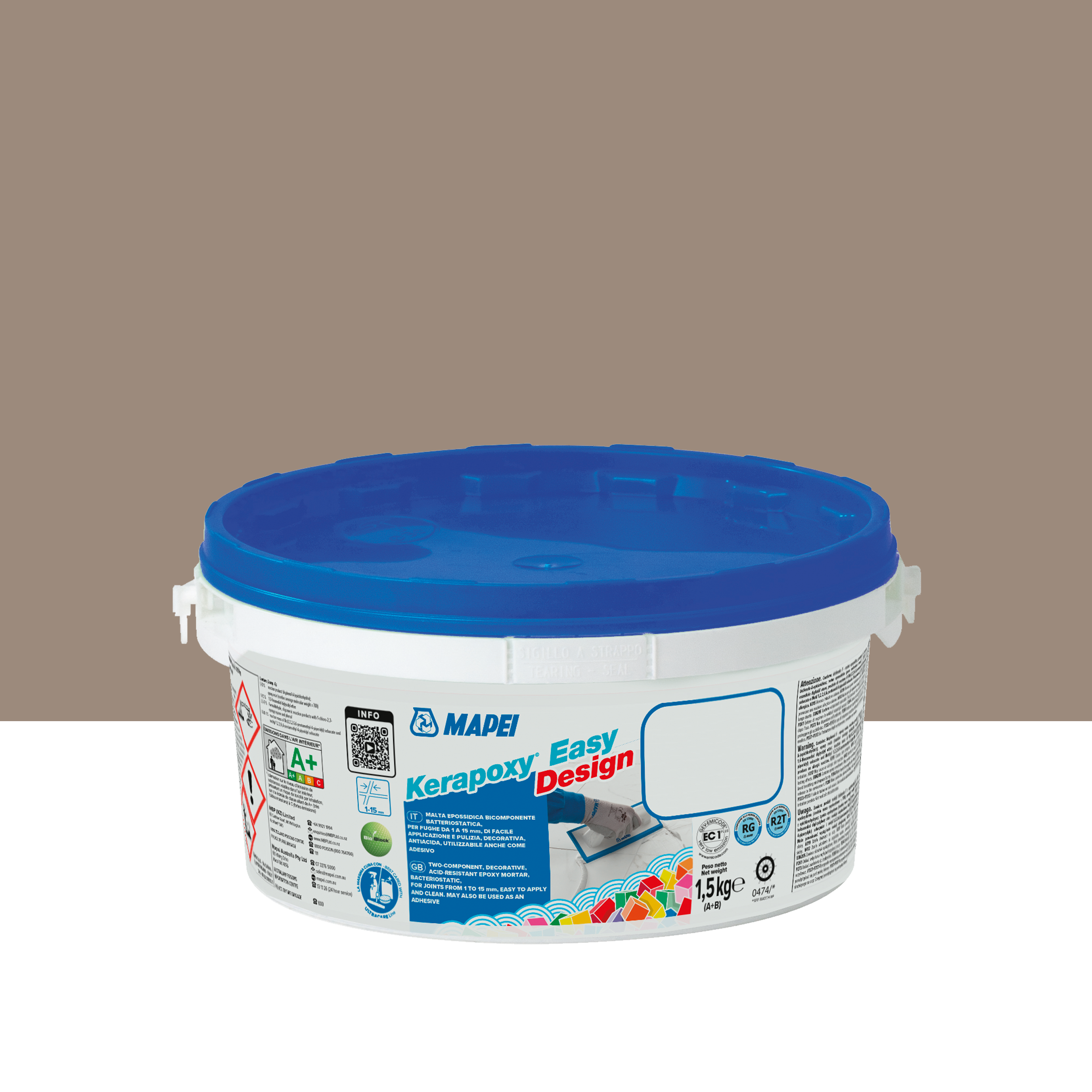 Fuga epoksydowa Kerapoxy Easy Design 134 jedwab 1.5 kg Mapei