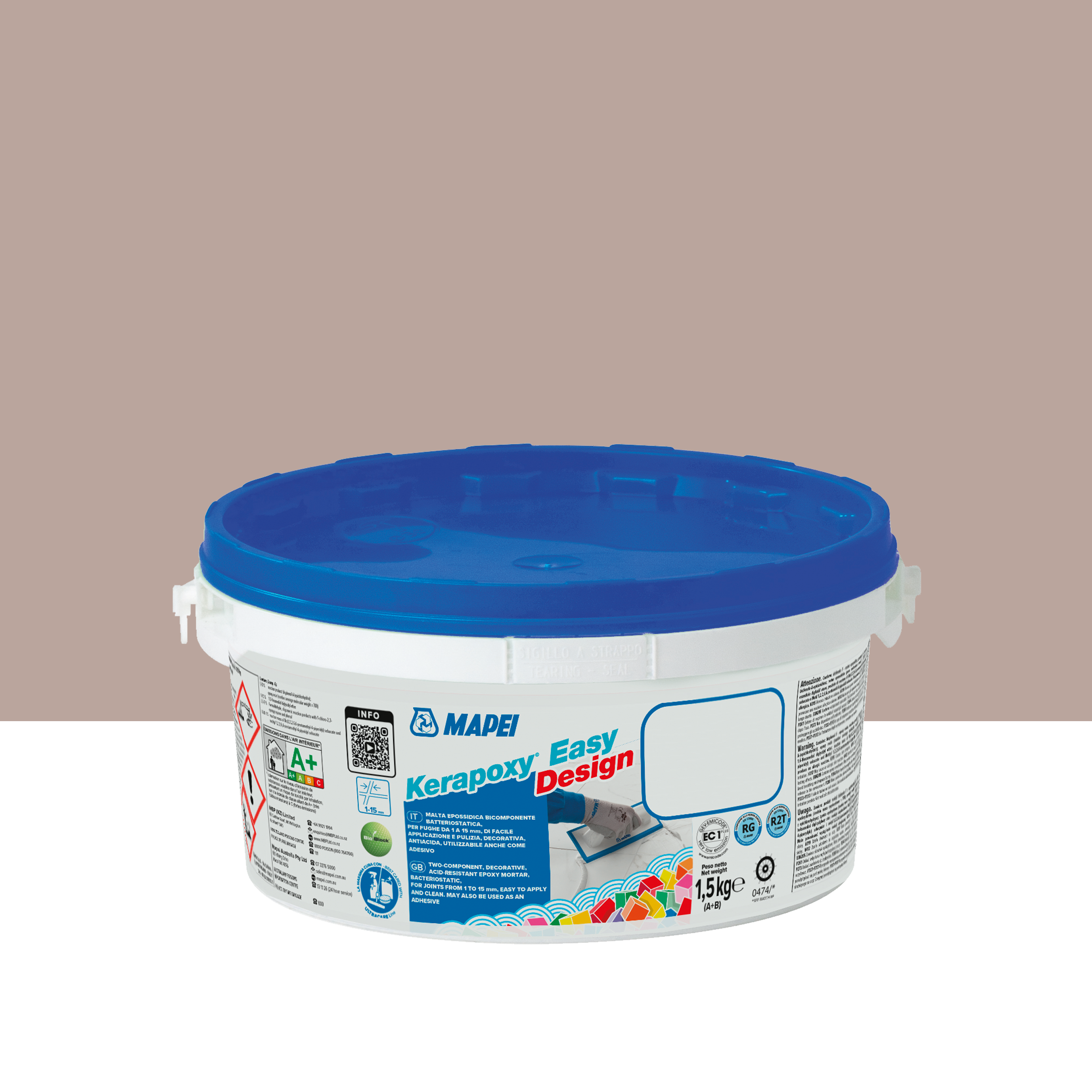 Fuga epoksydowa Kerapoxy Easy Design 189 orkisz 1.5 kg Mapei