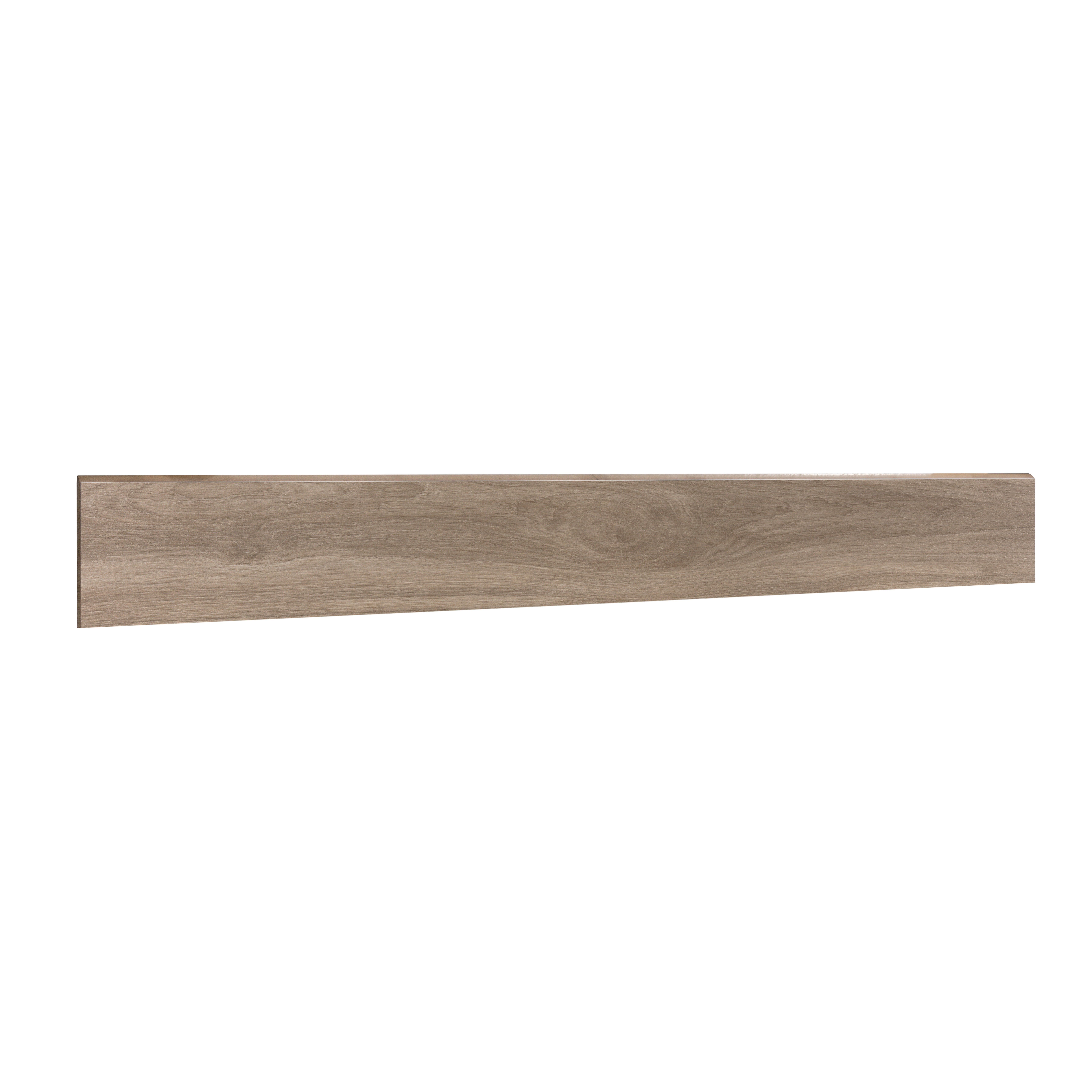Rodapié porcelánico helsinki 120x9 cm madera taupe