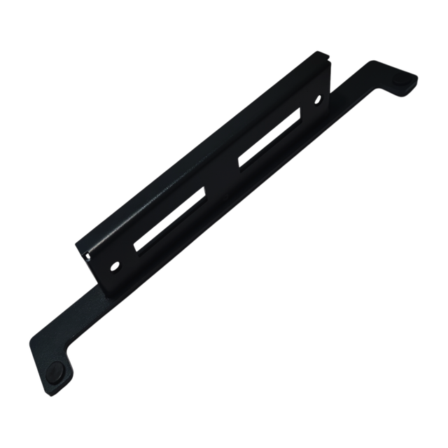 Zamknięcie do furtki 4.6x30 cm czarne Polimet