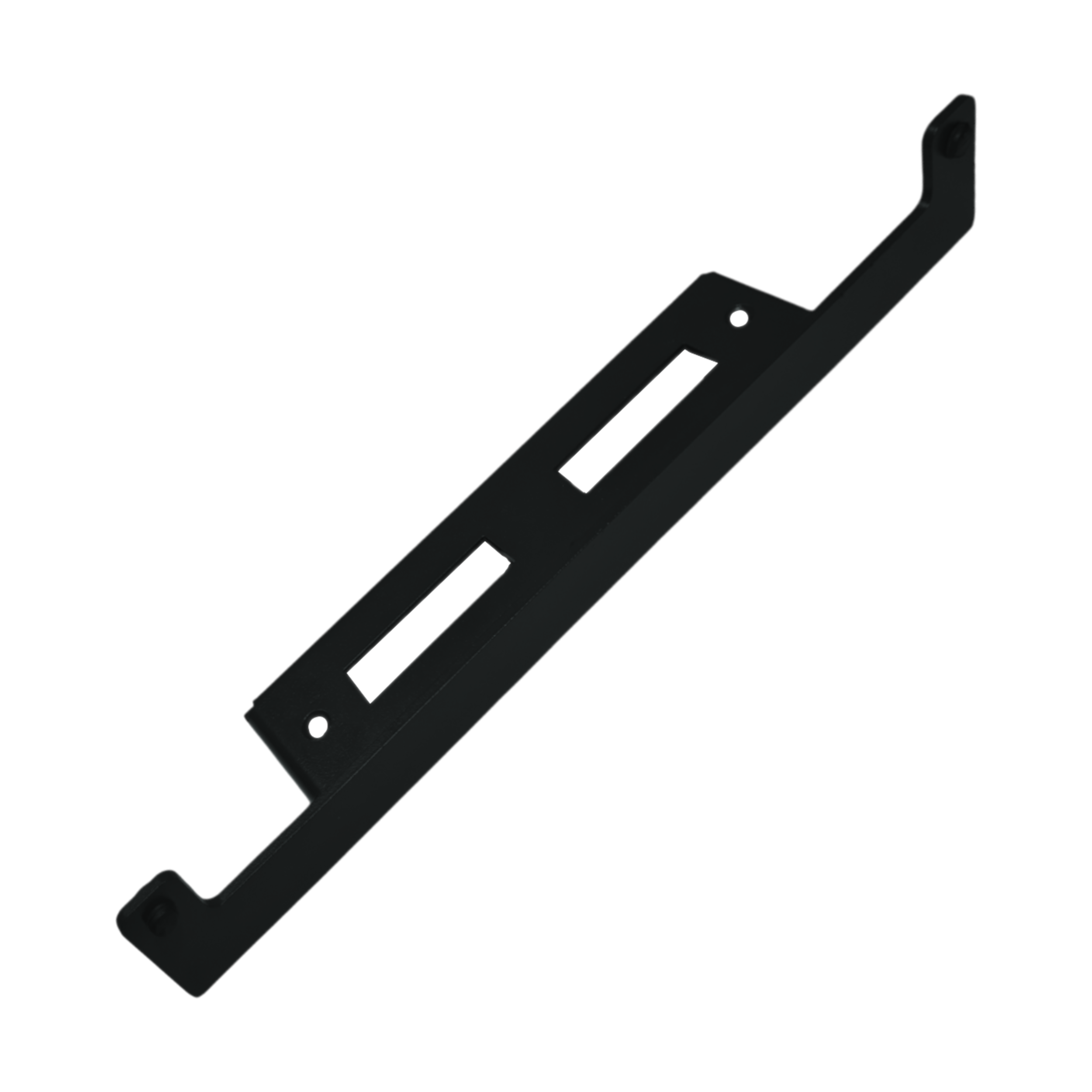 Zamknięcie do furtki 4.6x30 cm czarne Polimet - 2