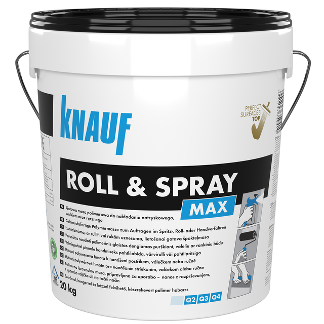 Gotowa masa szpachlowa Roll&Spray Max 20 kg