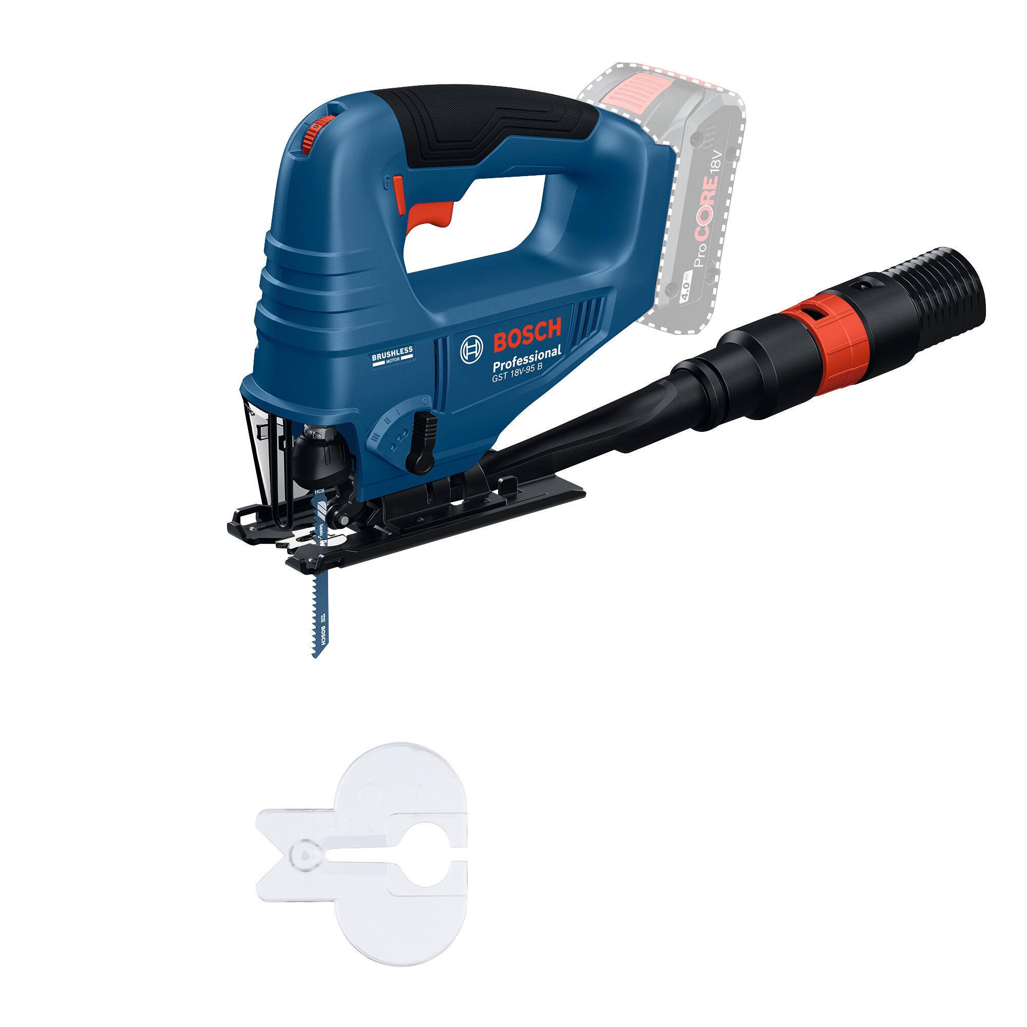 Bosch Professional Seghetto alternativo a batteria GST 18V-95 B, 18 V 2.5 Ah, senza batteria