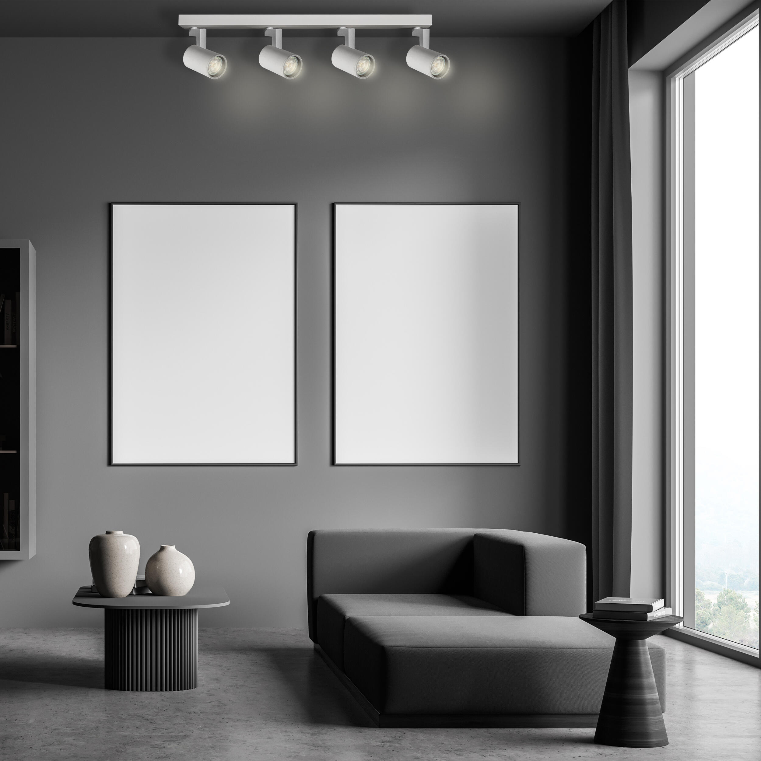 Listwa reflektorowa Lynx biała 4 x GU10 Goldlux - 2