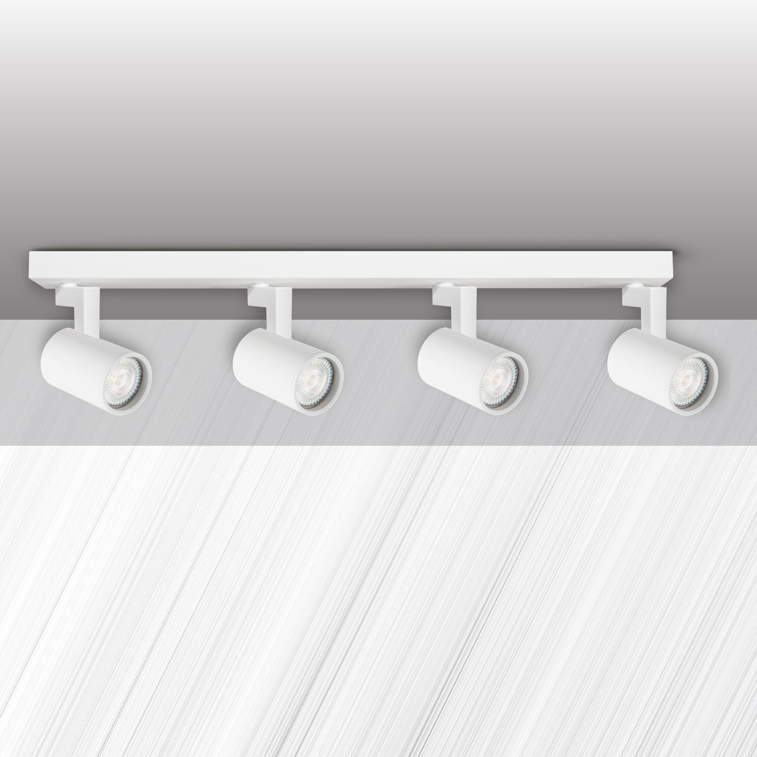 Listwa reflektorowa Lynx biała 4 x GU10 Goldlux - 4