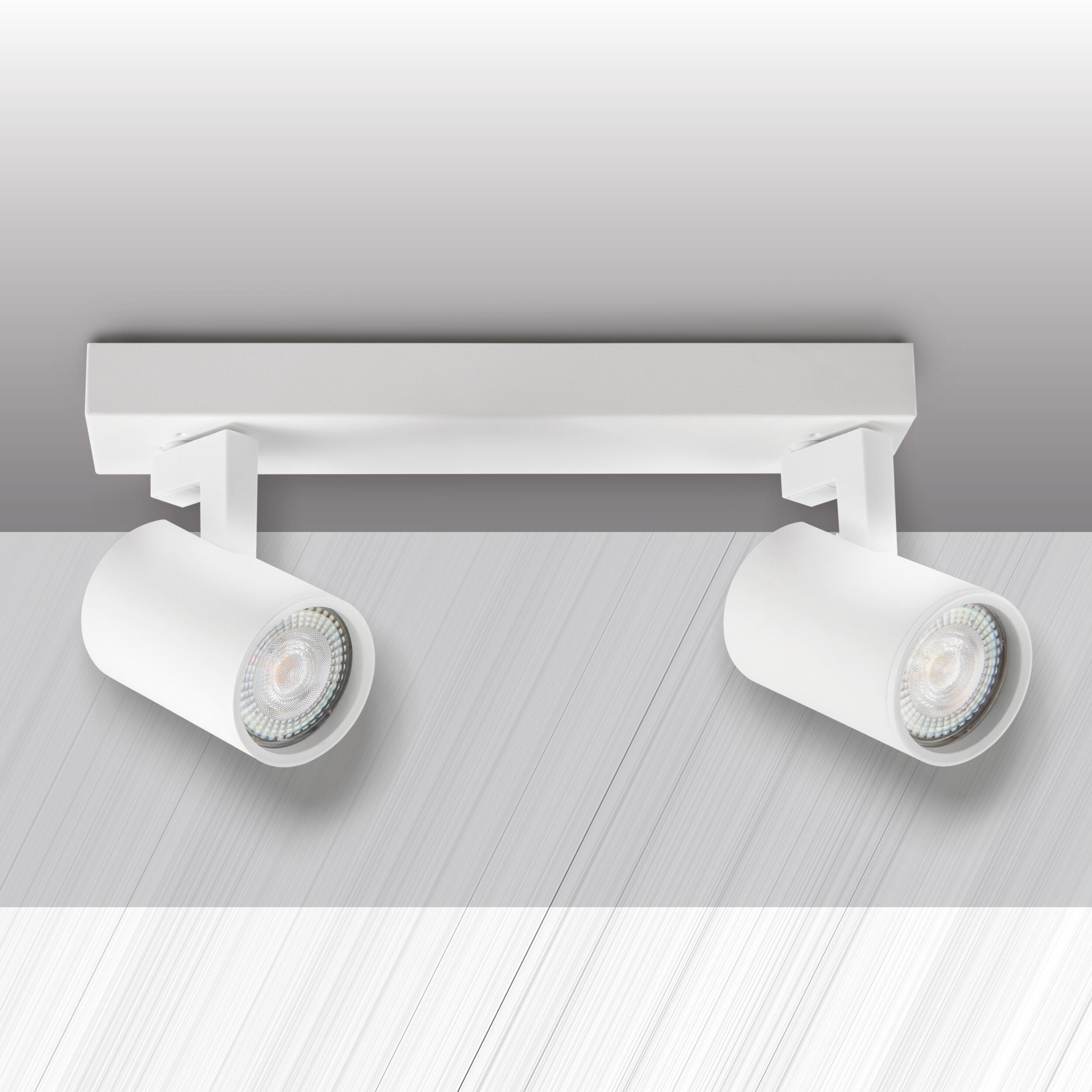 Listwa reflektorowa Lynx biała 2 x GU10 Goldlux - 4