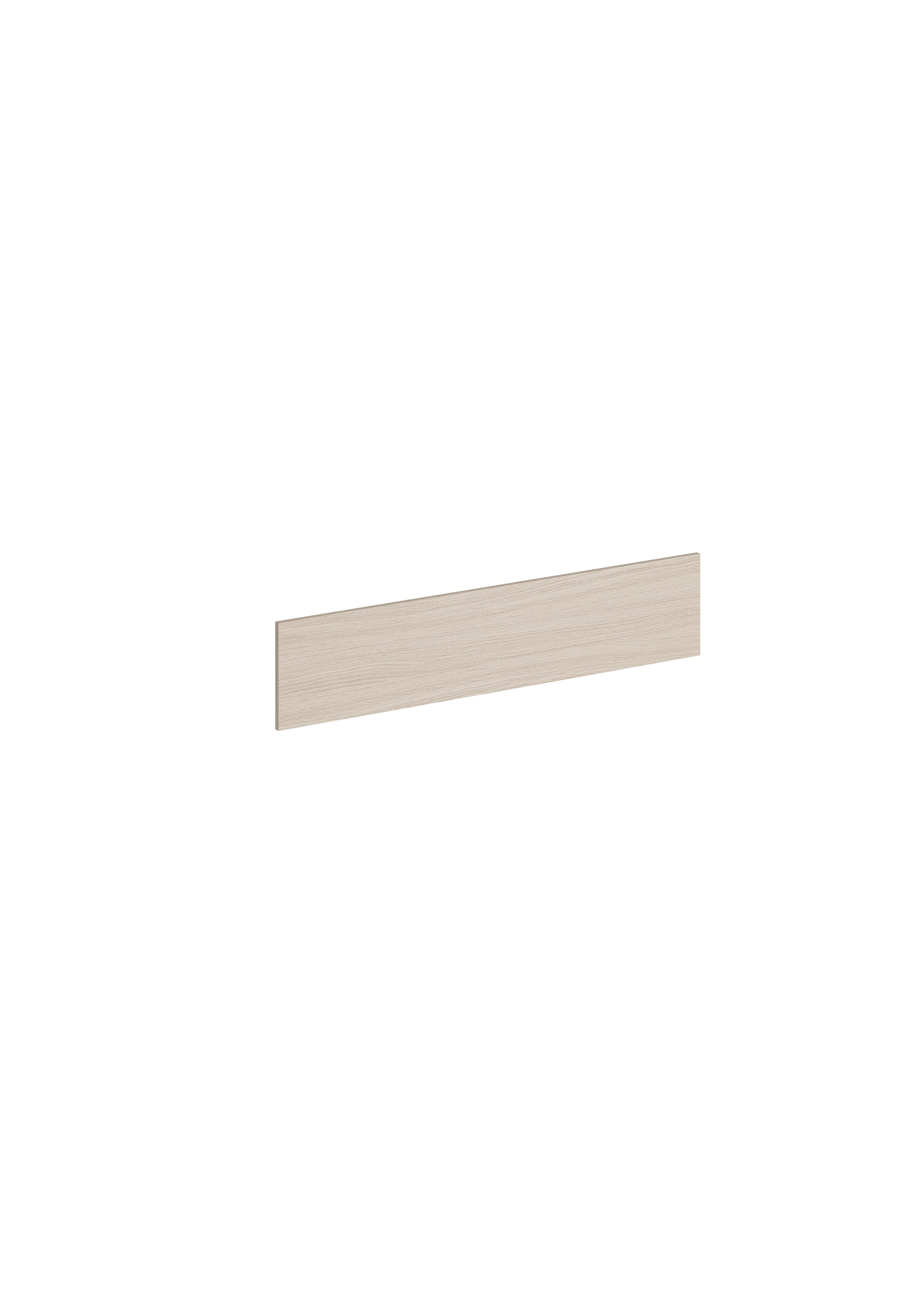 Frente de cajón de cocina atenas light oak h 25.6 x l 120 cm