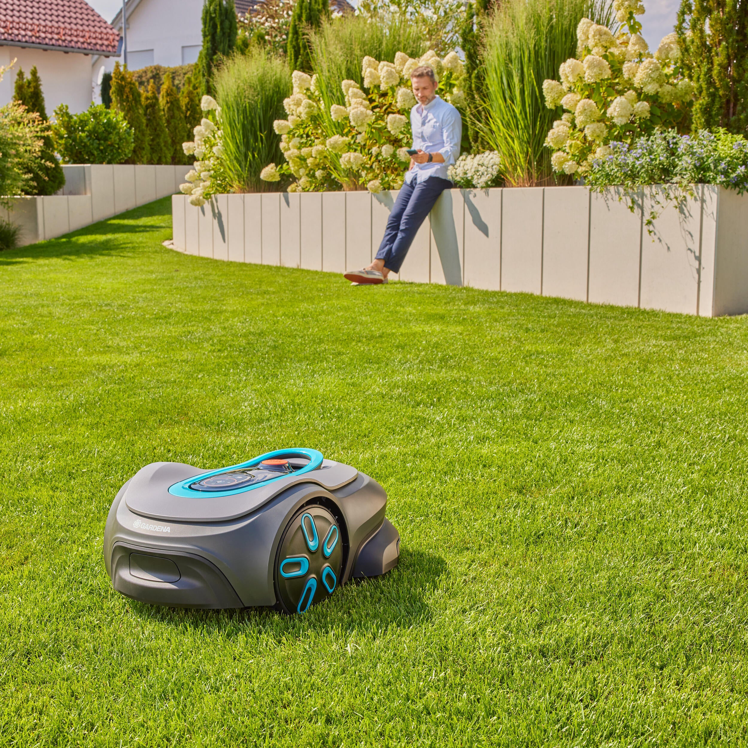 Robot tondeuse GARDENA SMART SILENO MAX 800M2 19901-26 - 8