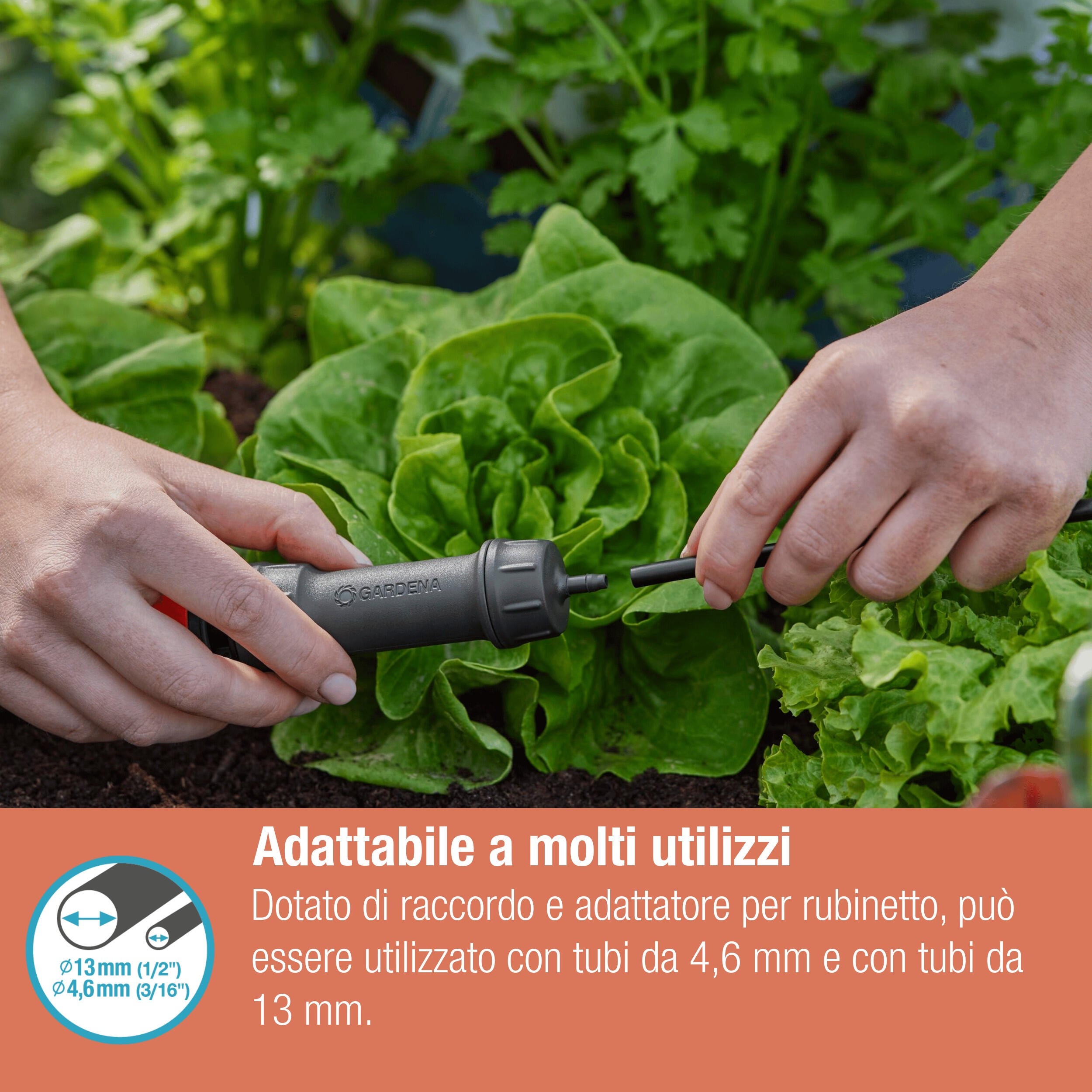 Riduttore di pressione GARDENA Micro-Drip-System Attrezzo base 1000 - 10