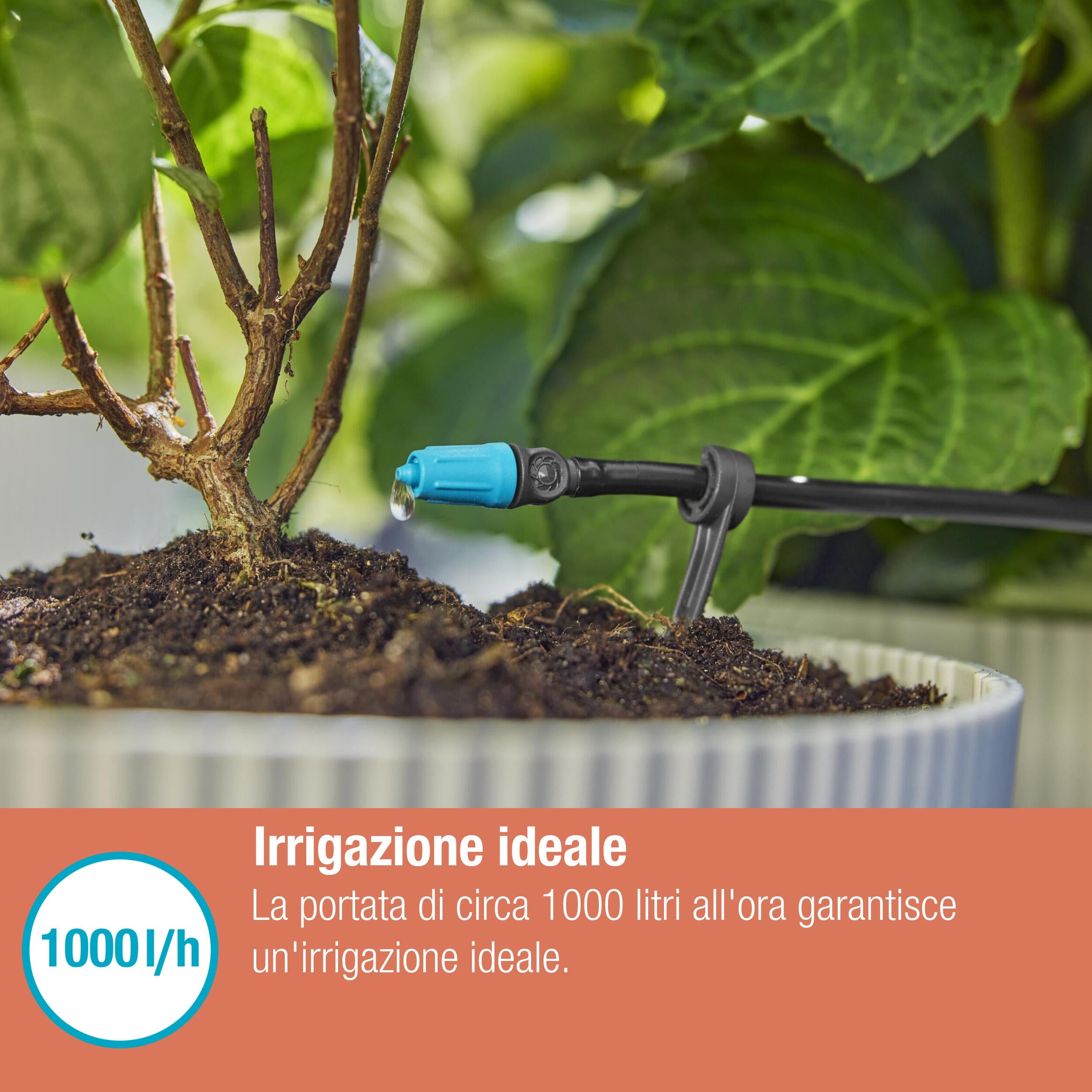 Riduttore di pressione GARDENA Micro-Drip-System Attrezzo base 1000 - 8