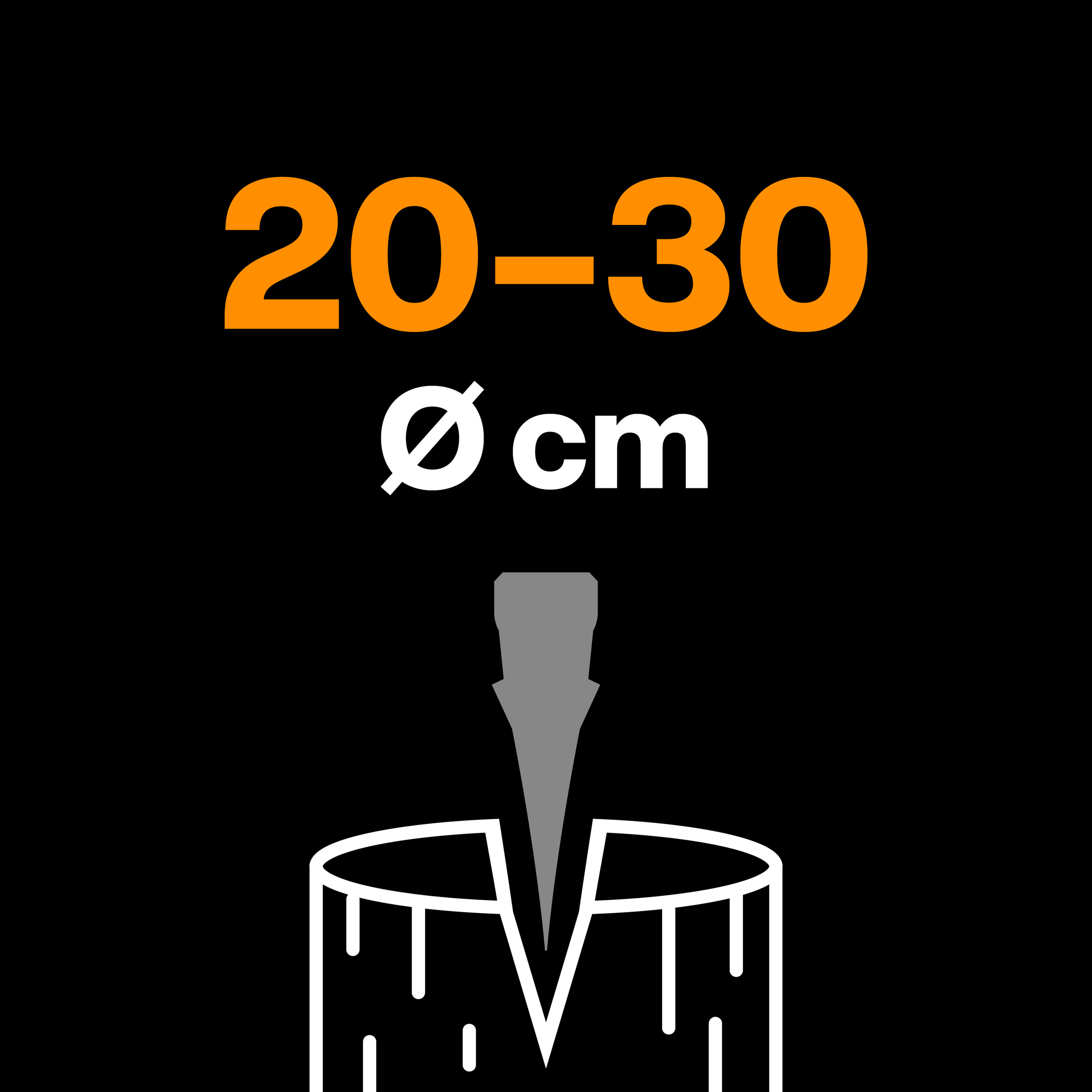 Siekiera Fiskars X28 rozłupująca 1,92kg 74cm + ostrzałka - 10