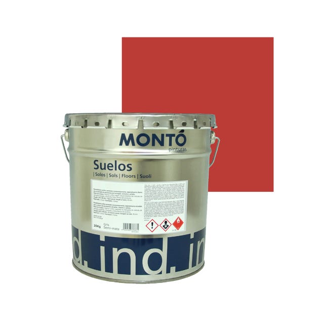 PINTURA SEÑALIZACIÓN Y PARKING 5KG ROJO 3020 - 1