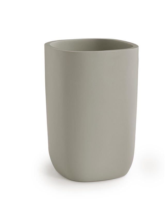 Porta utensile Macaron in pet (polietilene tereftalato) marrone L 10 x H 15 x P 10 cm