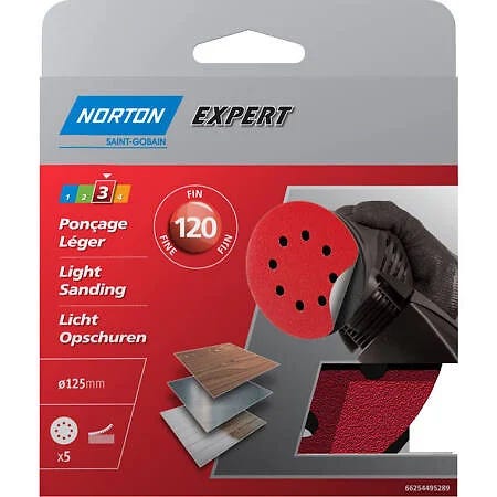 Roloc Lot De 100 Disques Abrasifs à Changement Rapide Grain 120 Avec Roloc Lot De 100 Disques Abrasifs à Changement Rapide Grain 120 Avec