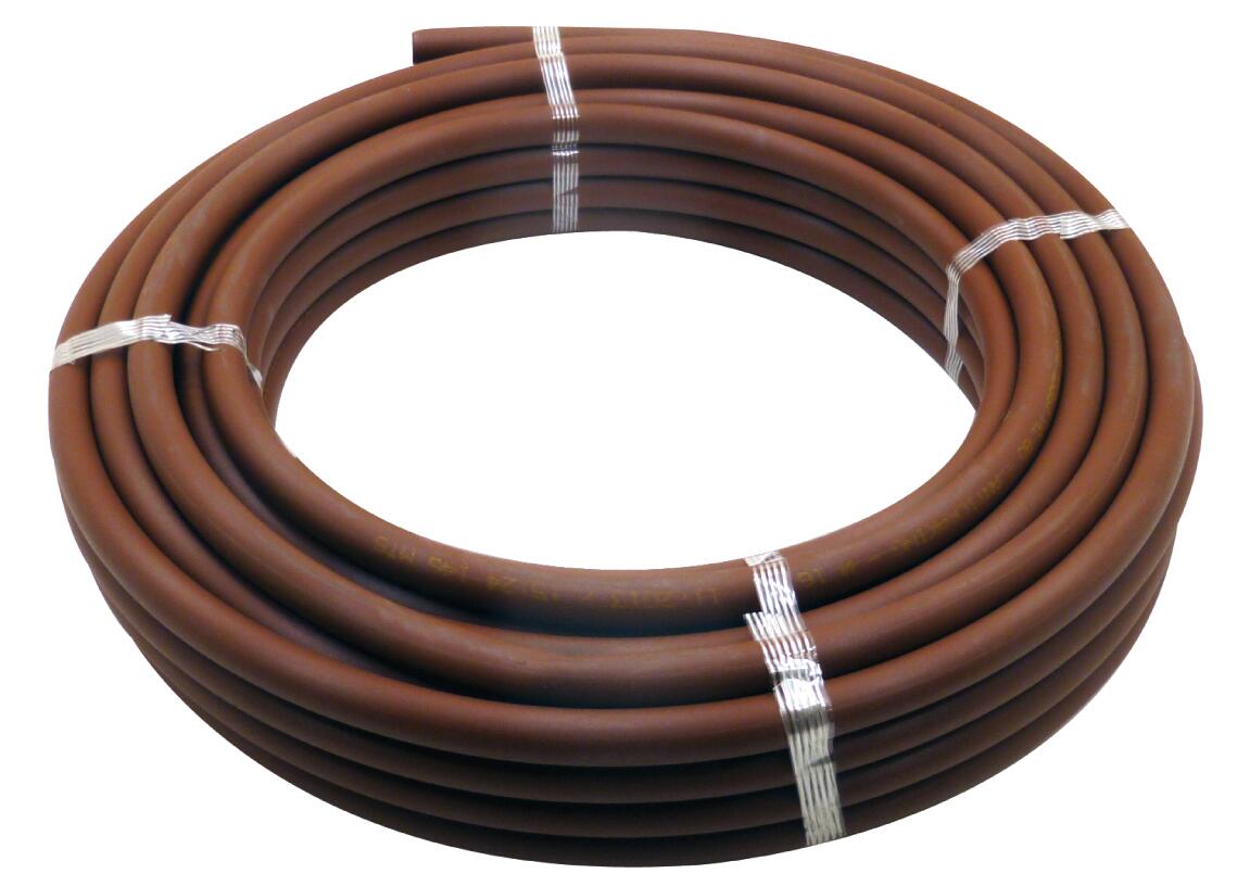 Tubería de goteo bicapa marrón ø 16 mm x 50 m