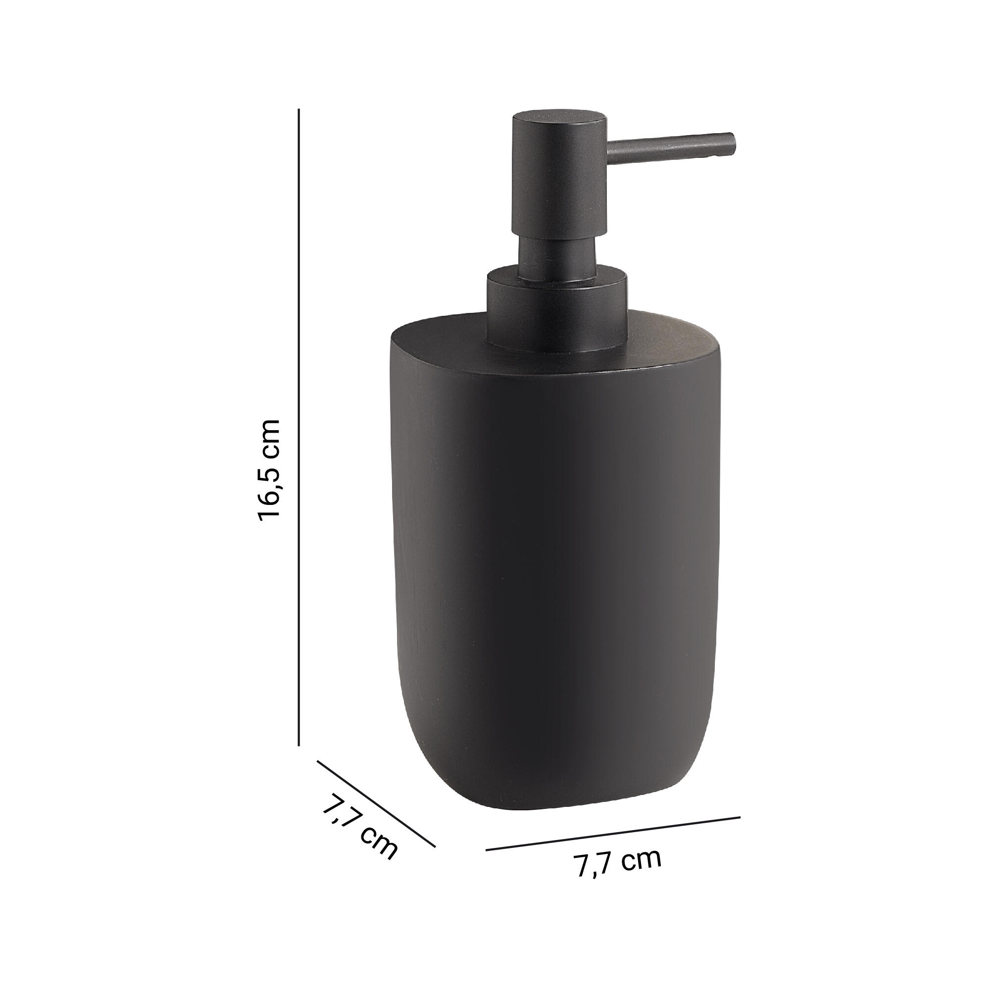 Dispensador  Ylenia negro mate - 2