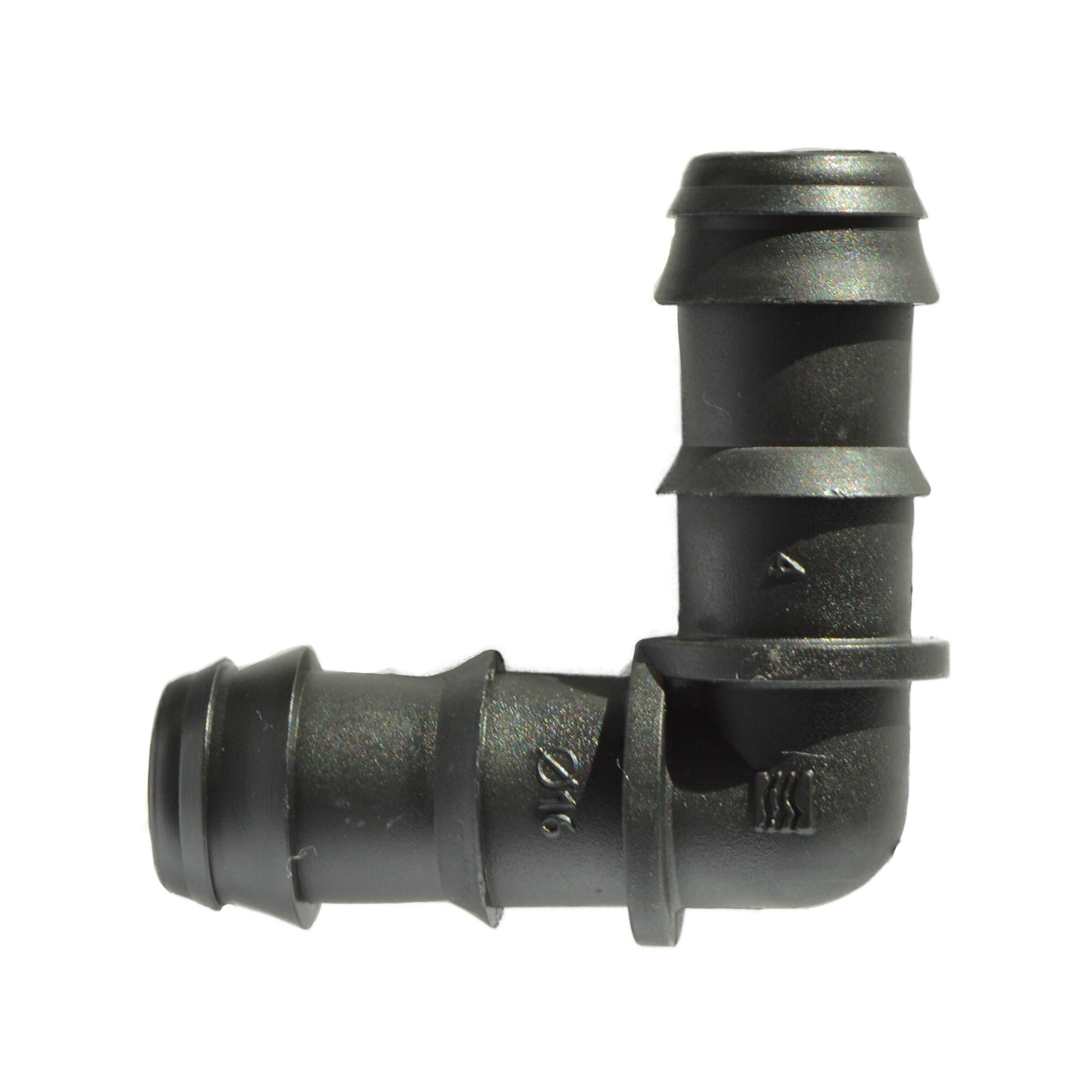 Codo para riego por goteo ø 12 mm 3 unidades