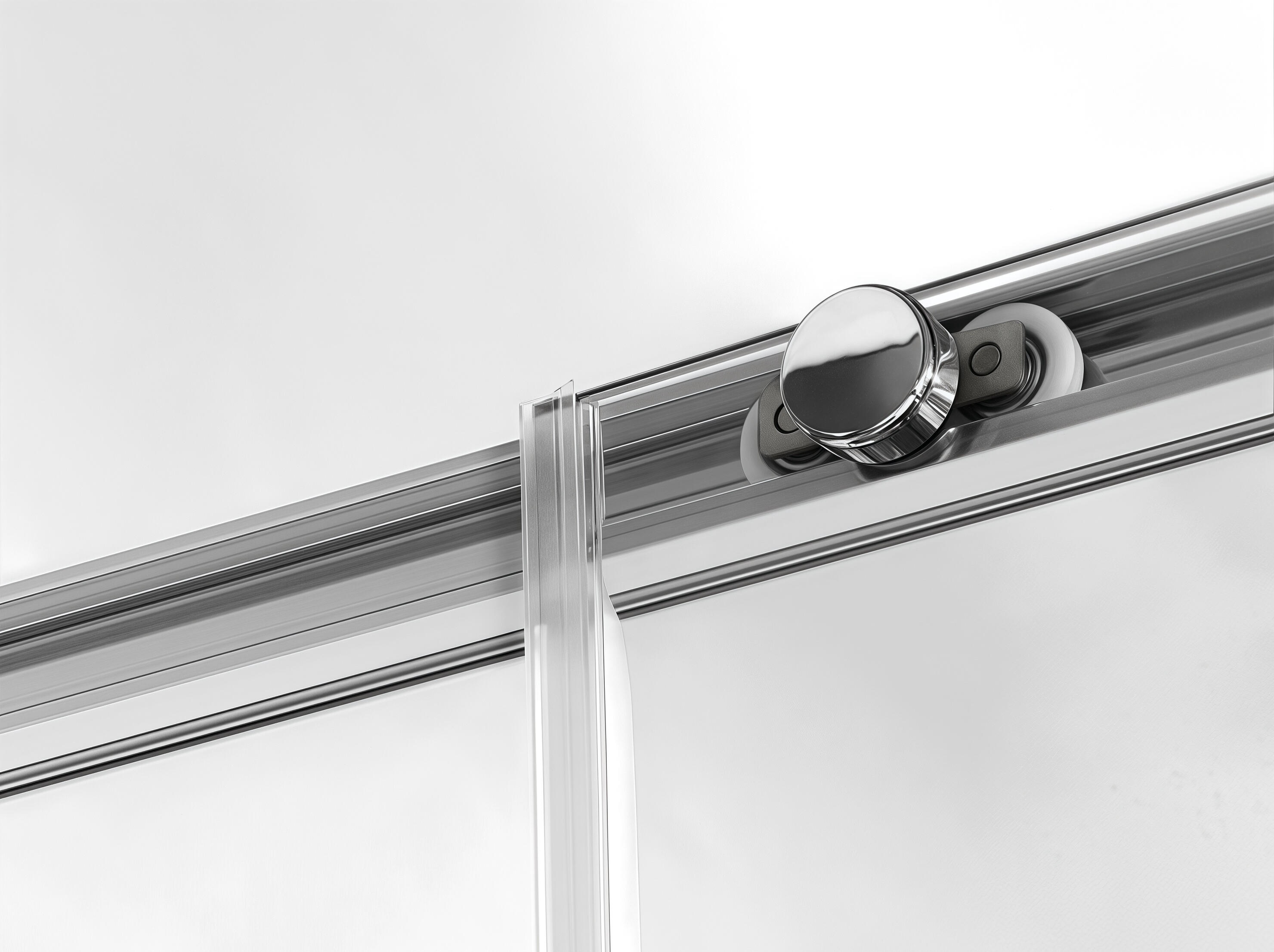 Cabine de duche rectangular  80x100x195 cm perfil cromado Aqua - 4