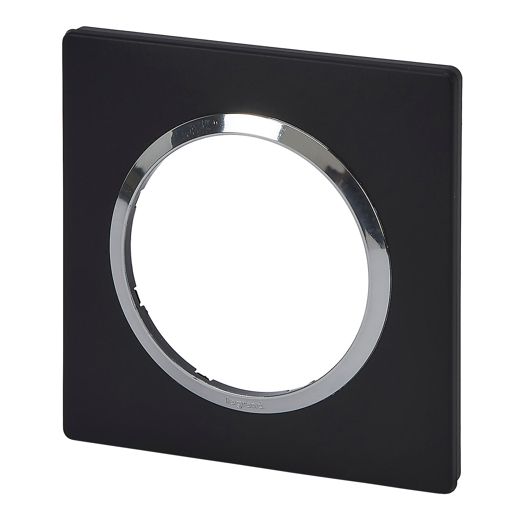 Plaque Dooxie, LEGRAND, noir et chrome - 2