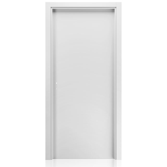 BLOCO DE PORTA FINISH BRANCO LISA 200X70CM DIREITA