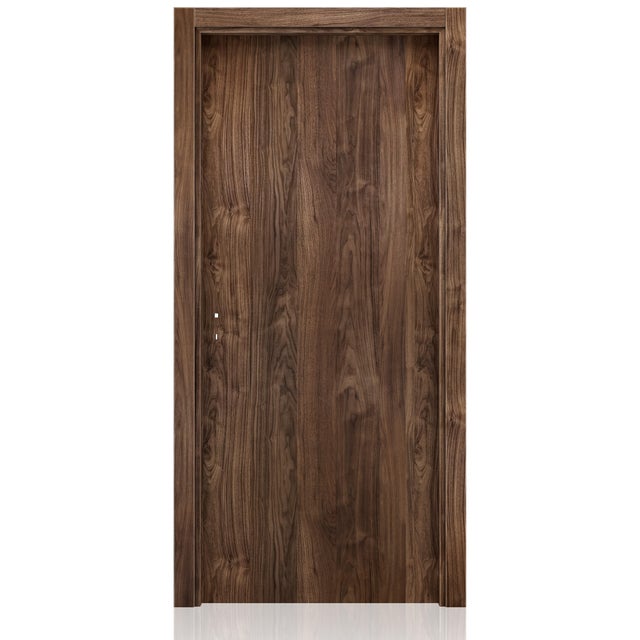 BLOCO DE PORTA CPL NOGUEIRA LISA 200X80CM DIREITA