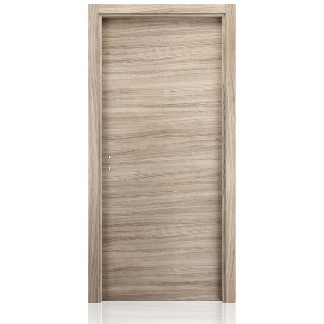 BLOCO DE PORTA CPL OLMO HORIZONTAL LISA 200X80CM DIREITA
