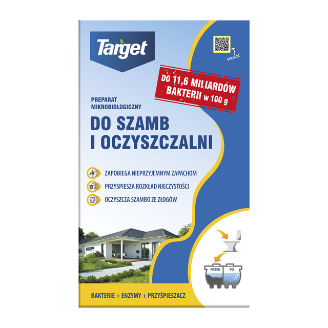 Preparat do szamb i oczyszczalni 2.5kg Target