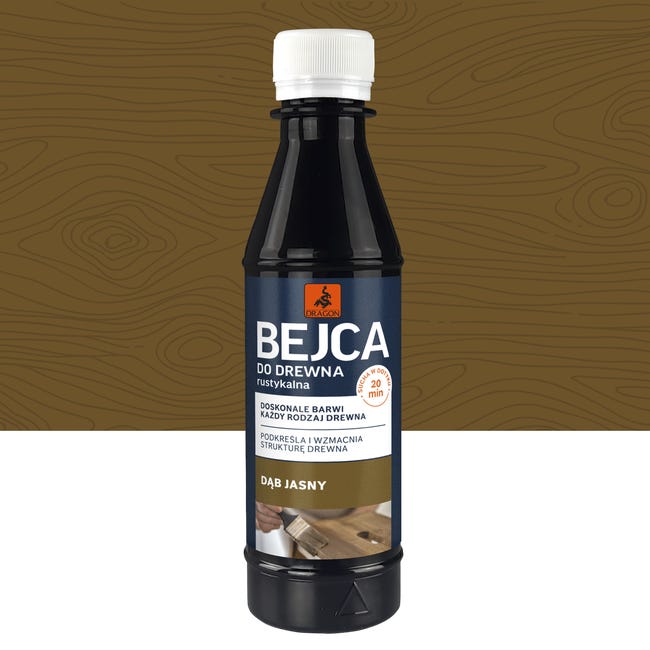 Dragon Bejca rustykalna 200 ml dąb jasny