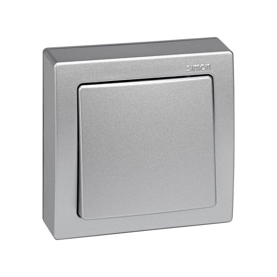 Interruptor conmutador simon 73 aluminio