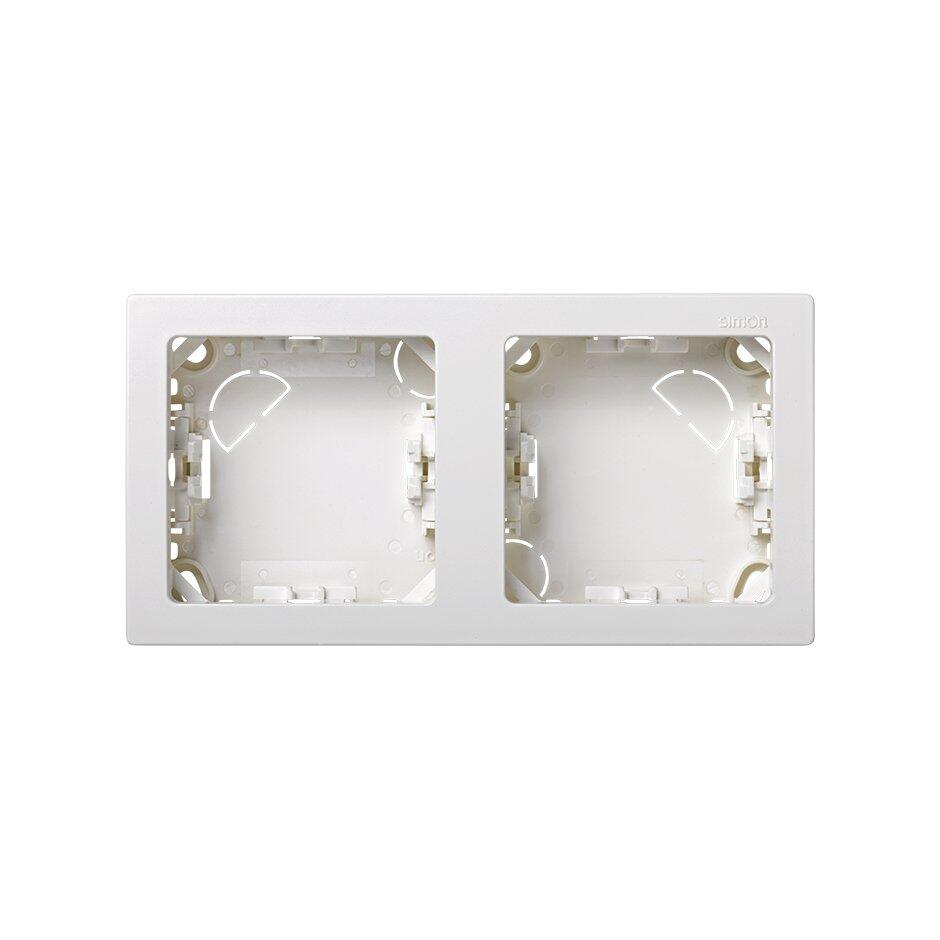 Marco 2 elementos simon 73 blanco