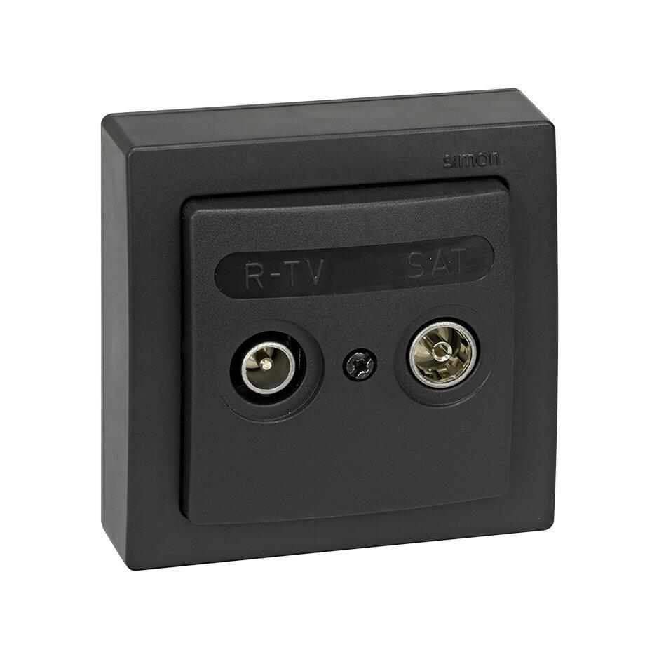 Toma r-tv+sat intermedia simon 73 grafito