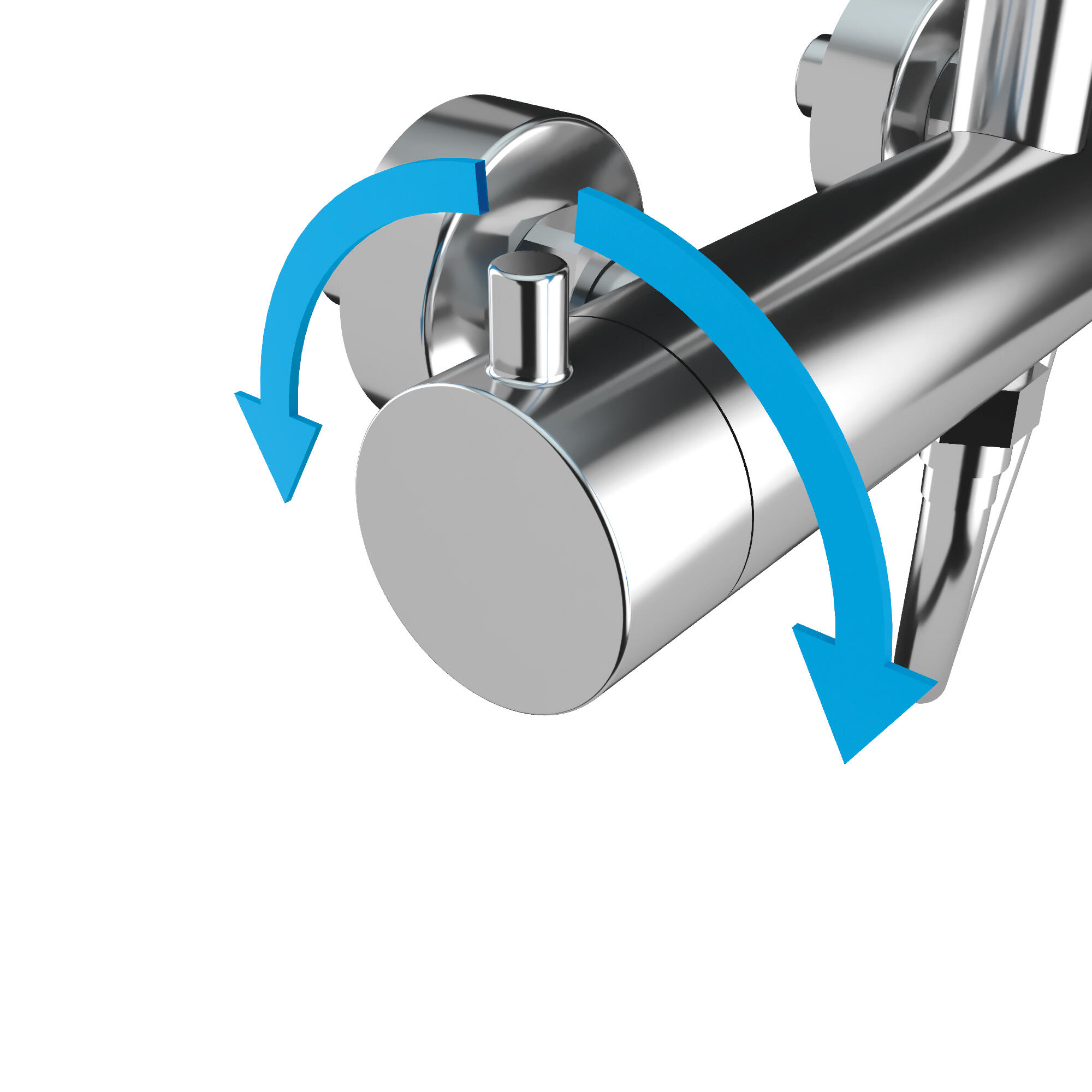 Columna de ducha monomando GME Slim  cromado - 3