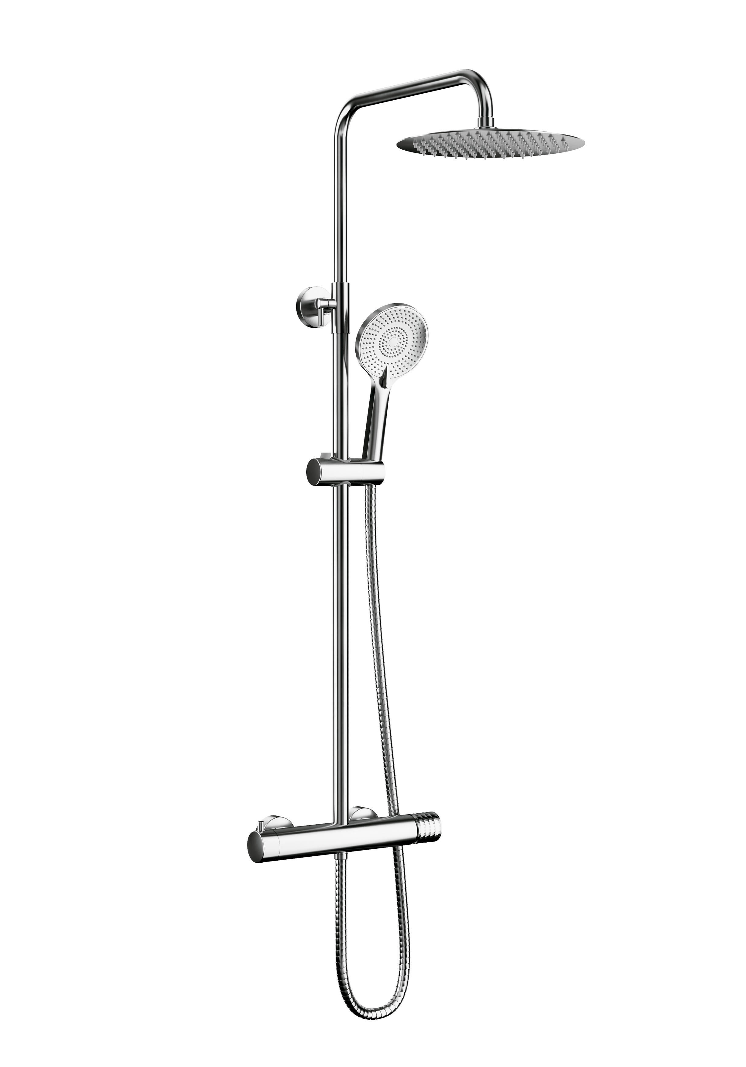 Columna de ducha monomando gme diamond cromado