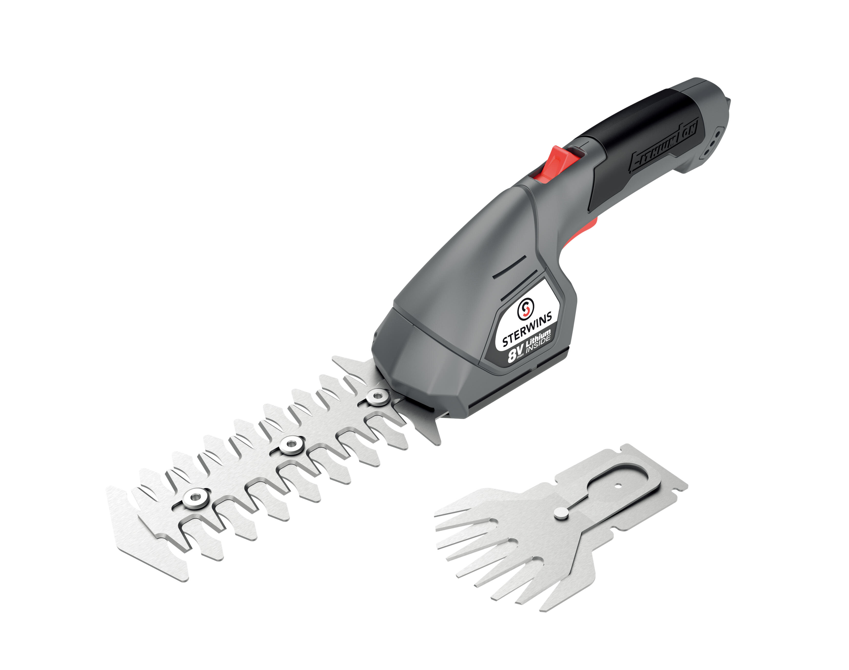 Cortasetos a 1 mano sterwins a batería de ion litio 7.2 v