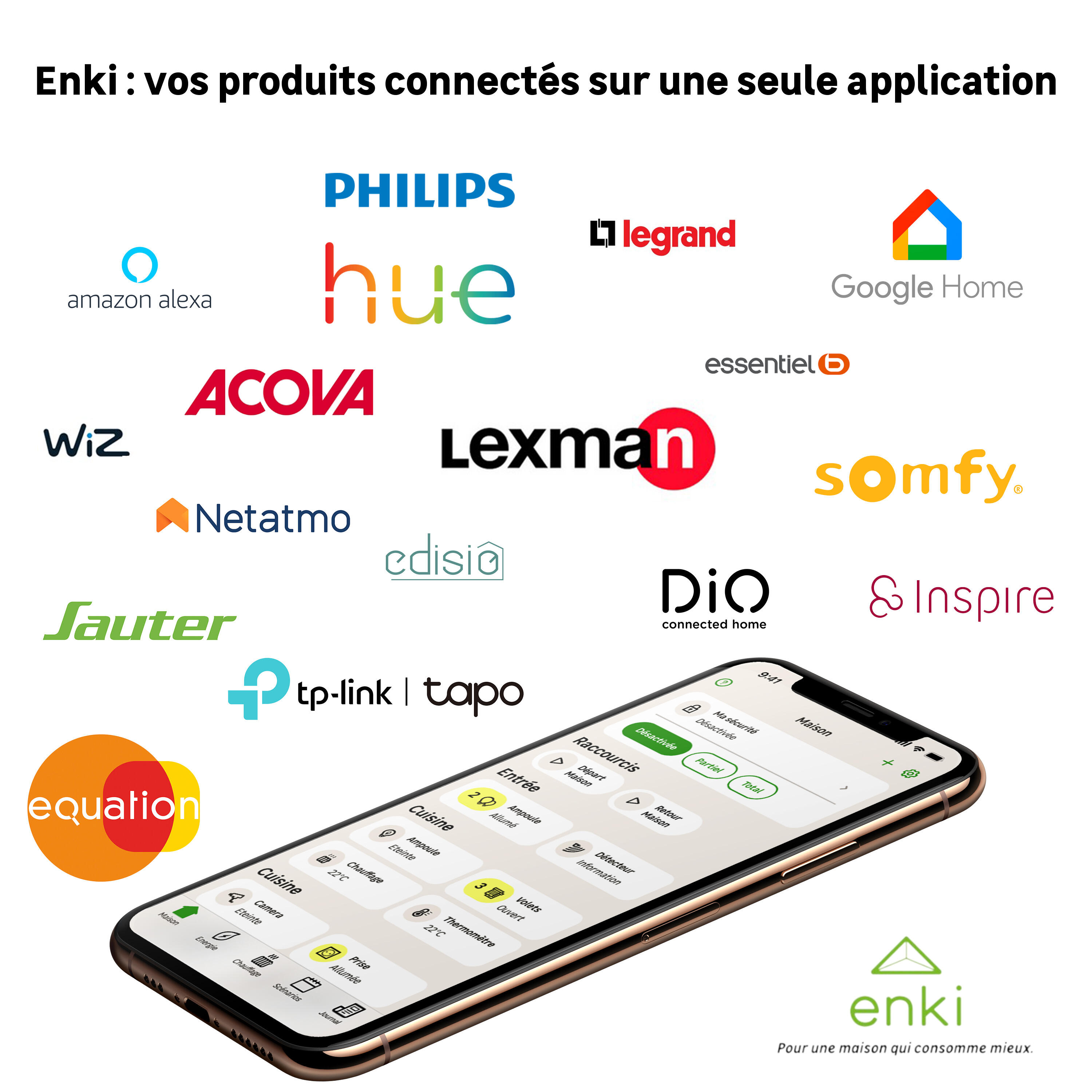 Ampoule led connectée réflecteur GU10, 350Lm, multicolore et blancs, PHILIPS HUE - 3