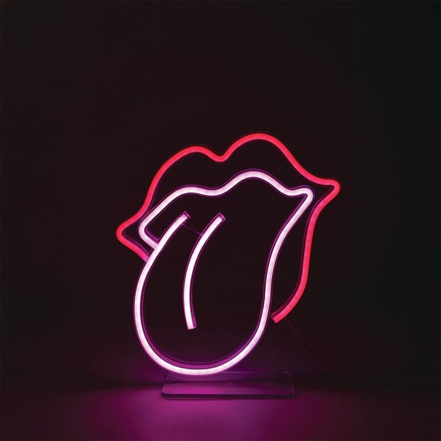 Néon LED, pvc blanc, Bouche, SEYNAVE