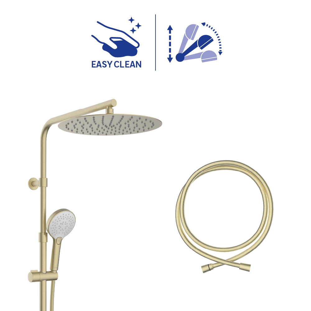 easy clean colonne icone laiton brossé sensea - 2