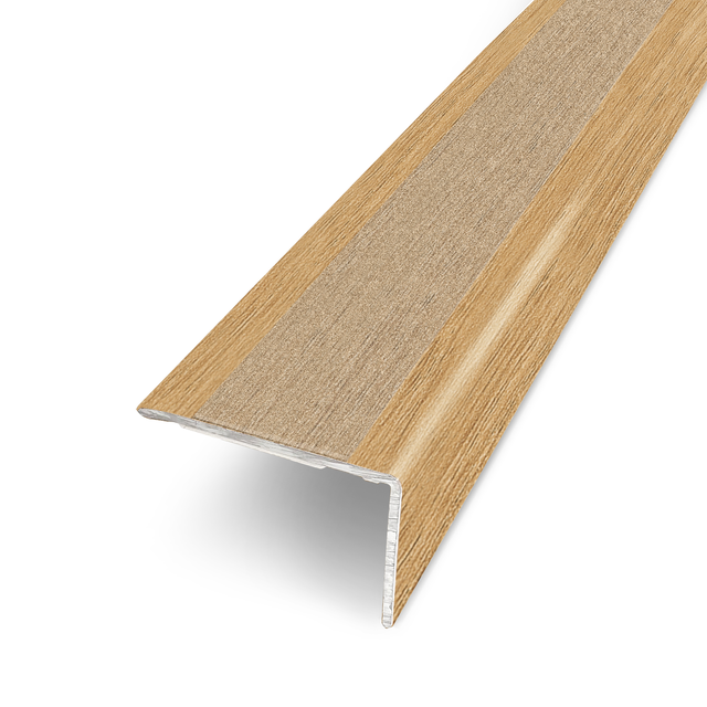 Nez de marche alu décor 160 auto-adhésif, l.3.5 cm x L.95 cm ARTENS