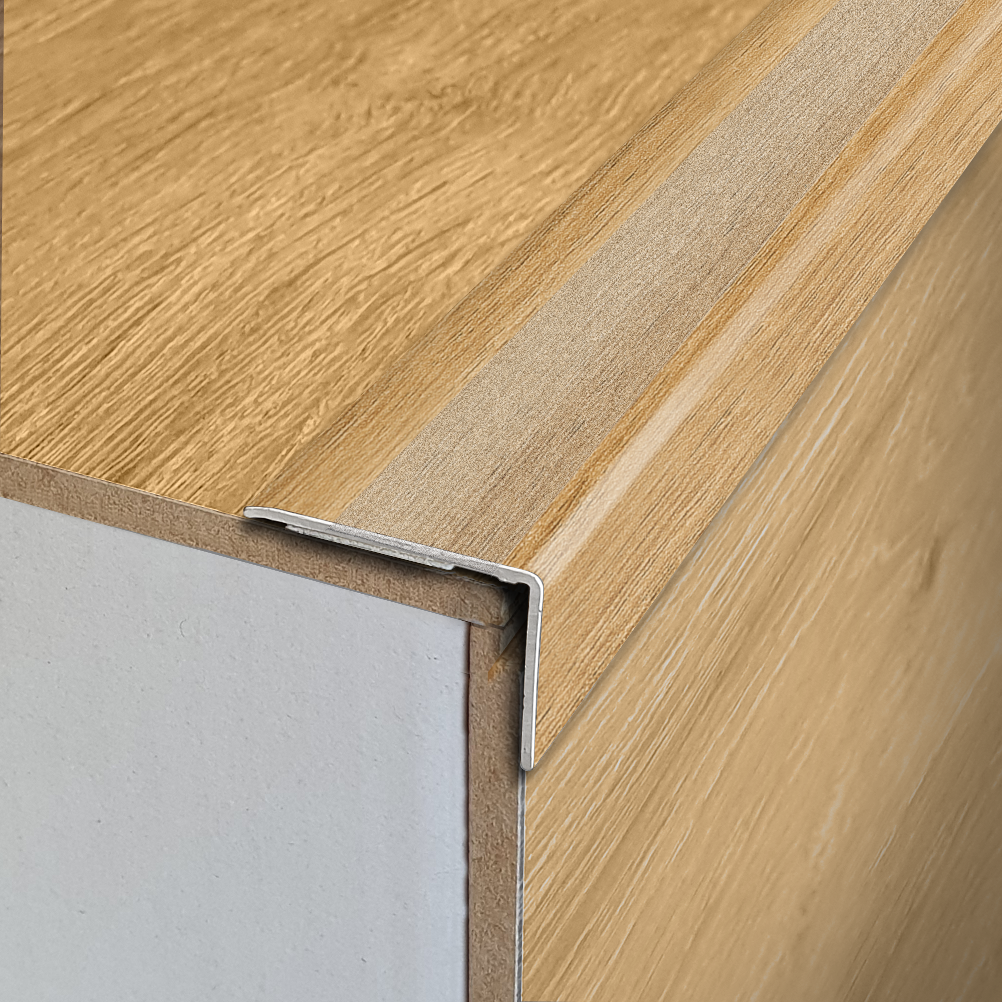 Nez de marche alu décor 160 auto-adhésif, l.3.5 cm x L.95 cm ARTENS - 5