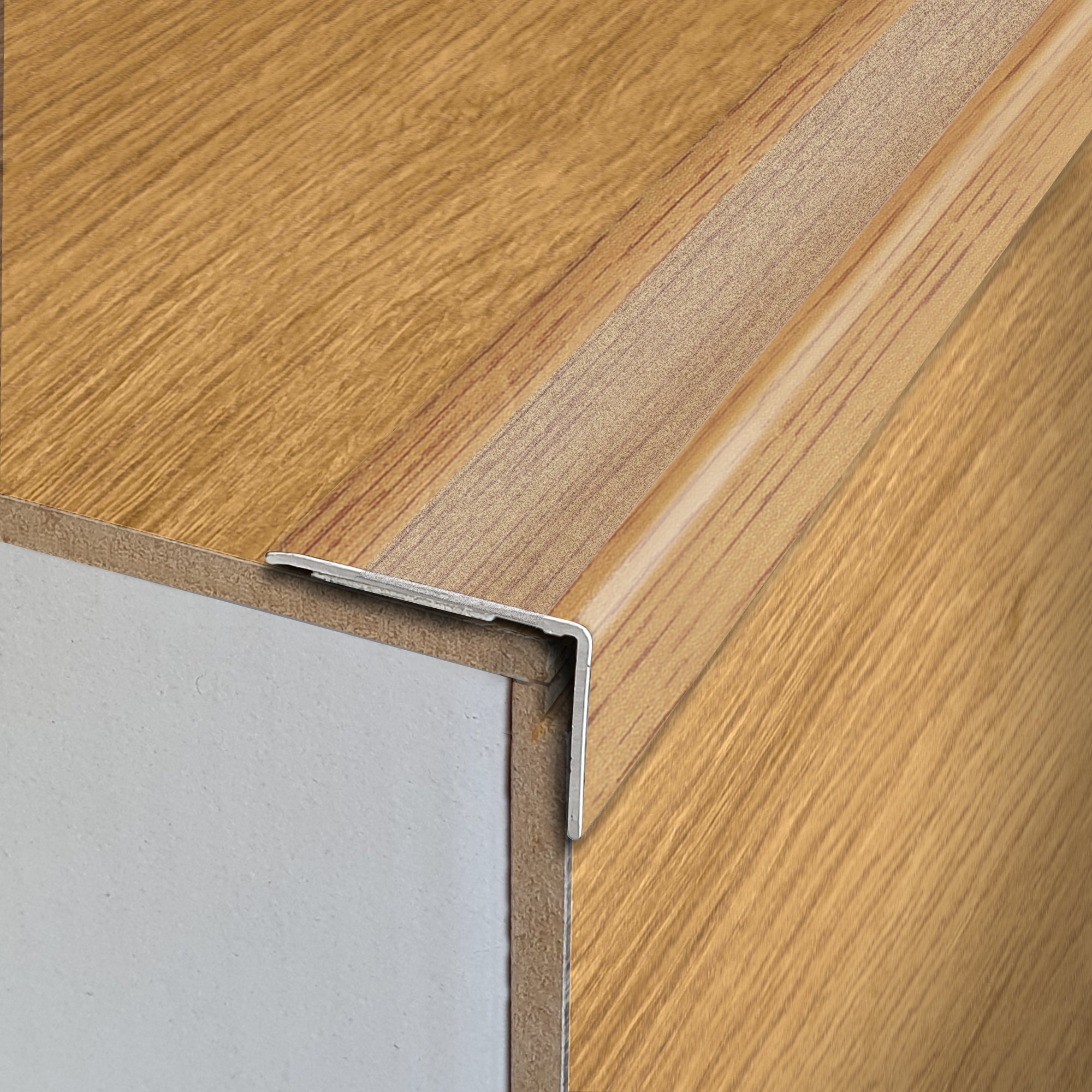 Nez de marche alu décor 52 auto-adhésif, l.3.5 cm x L.95 cm ARTENS - 3