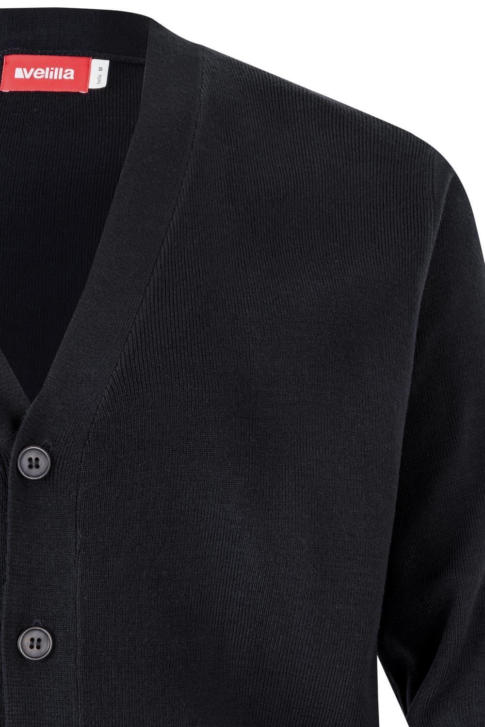 Chaqueta punto fino velilla - azul marino - xl